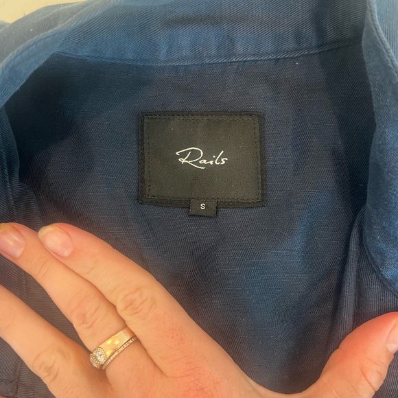 Rails Grant Star Military Jacket - Size S - Picture 8 of 9